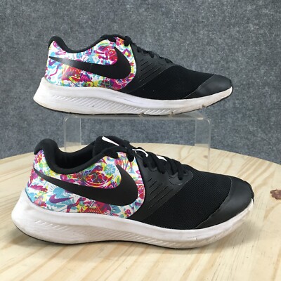 Nike Shoes Youth 4.5 Star Runner 2 Sneaker Multicolor Lace Up Low Top CW1610-001