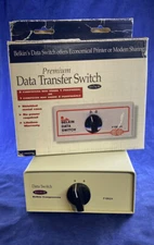 Belkin Premium Data Transfer Switch F1B024 Printer Sharing New Opened Box