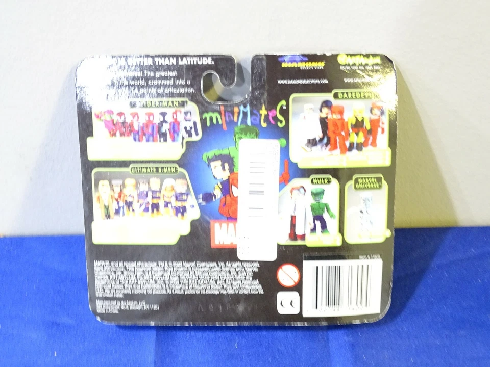 2003 ART ASYLUM MARVEL MINIMATES WOLVERINE SABRETOOTH X-MEN MINIMATE F5 - Image 2 of 2