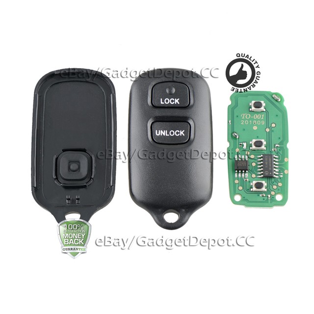 Fit 2004 2005 2006 Toyota Tundra Car Key Fob Remote Keyless Entry