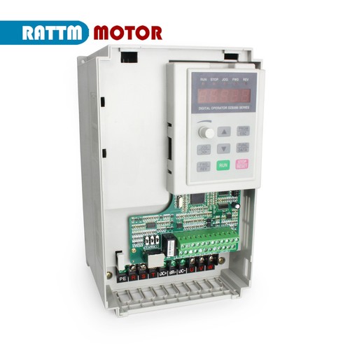 【DEU】CNC 4.5KW 220V BT30 ATC eje de cambio automático de herramientas refrigerado por aire&5.5KW VFD - Imagen 8 de 10