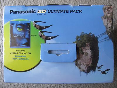New Panasonic TY-EW3D2MMK2 3D Ultimate Pack (Avatar 3D + 2