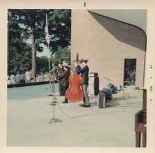 Bill Monroe & The Bluegrass Boys VINTAGE Candid 3.5x3.5 Photo 1967