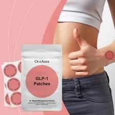 GLP-1 Patches - 30 Days Supply | Appetite Suppressant | Weight Loss .