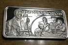 1oz Vintage 1975 Silver Bar .999 American Greatest Events FIRST RADIO BROADCAST