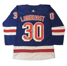 Henrik Lundqvist Autographed New York Rangers Jersey Beckett
