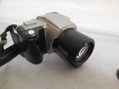 Olympus CAMEDIA C-2500L 2.5MP Digital SLR Camera Tested!  New Batteries