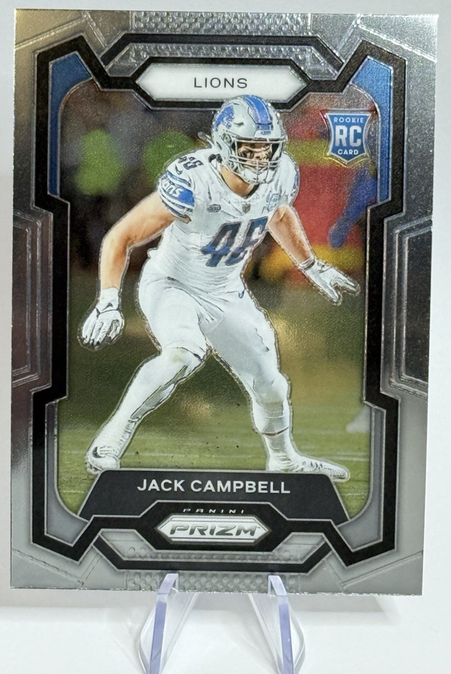2023 Panini Prizm Jack Campbell 330 Detroit Lions RC