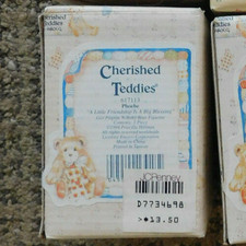 New Cherished Teddies Phoebe Figurine Little Friendship Is Big Blessing 617113