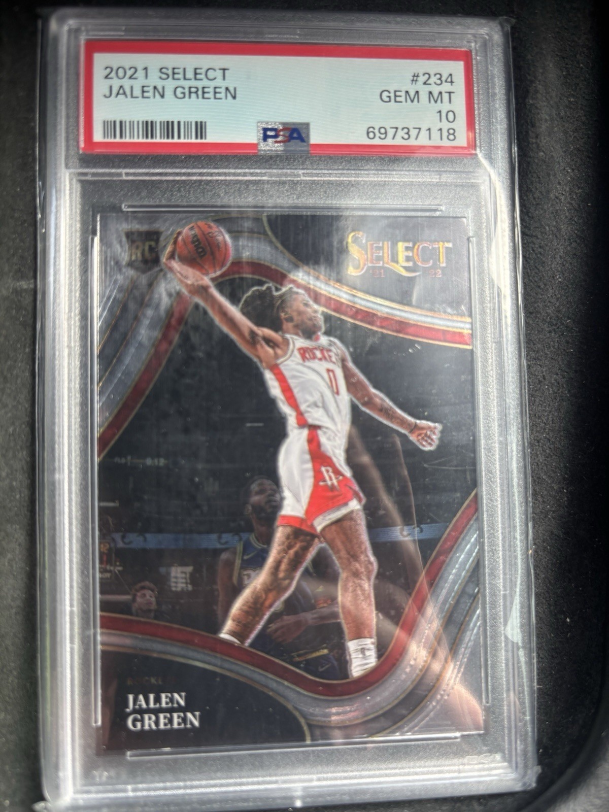2021-22 Panini Select Courtside Jalen Green #234 PSA 10 RC