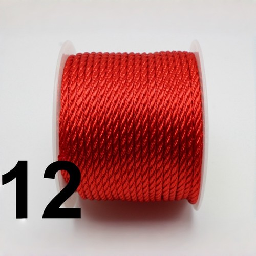 50 Meter Nylonschnur Chinesisch Satin Seide Geflochten Kordel Liebe Bindeseil 2mm - Bild 29 von 38
