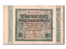 [#302894] Banknote, Germany, 20 Milliarden Mark, 1923, 1923-10-01, UNC(60-62)