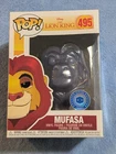 Funko Pop Disney Pixar Lot of 6 – Mufasa Glitter Flocked Bunny Carl Up