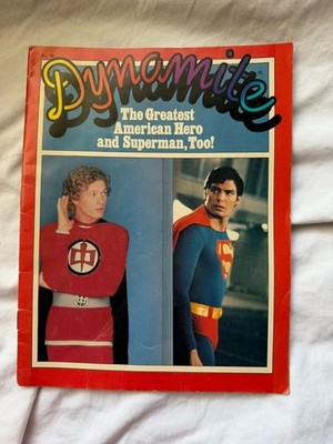 Dynamite No. 88 1981 The Greatest American Hero & Superman Movies & TV Magazine