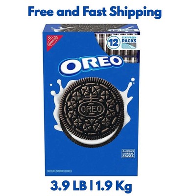 OREO Chocolate Sandwich Cookies, 5.23 oz., 12 pk. Free & Fast Shipping