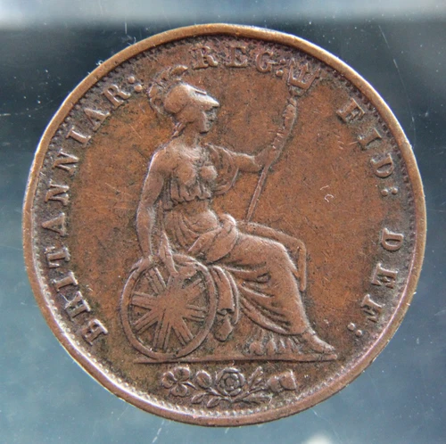 1853 Victoria Half Penny — photo from another recent sale