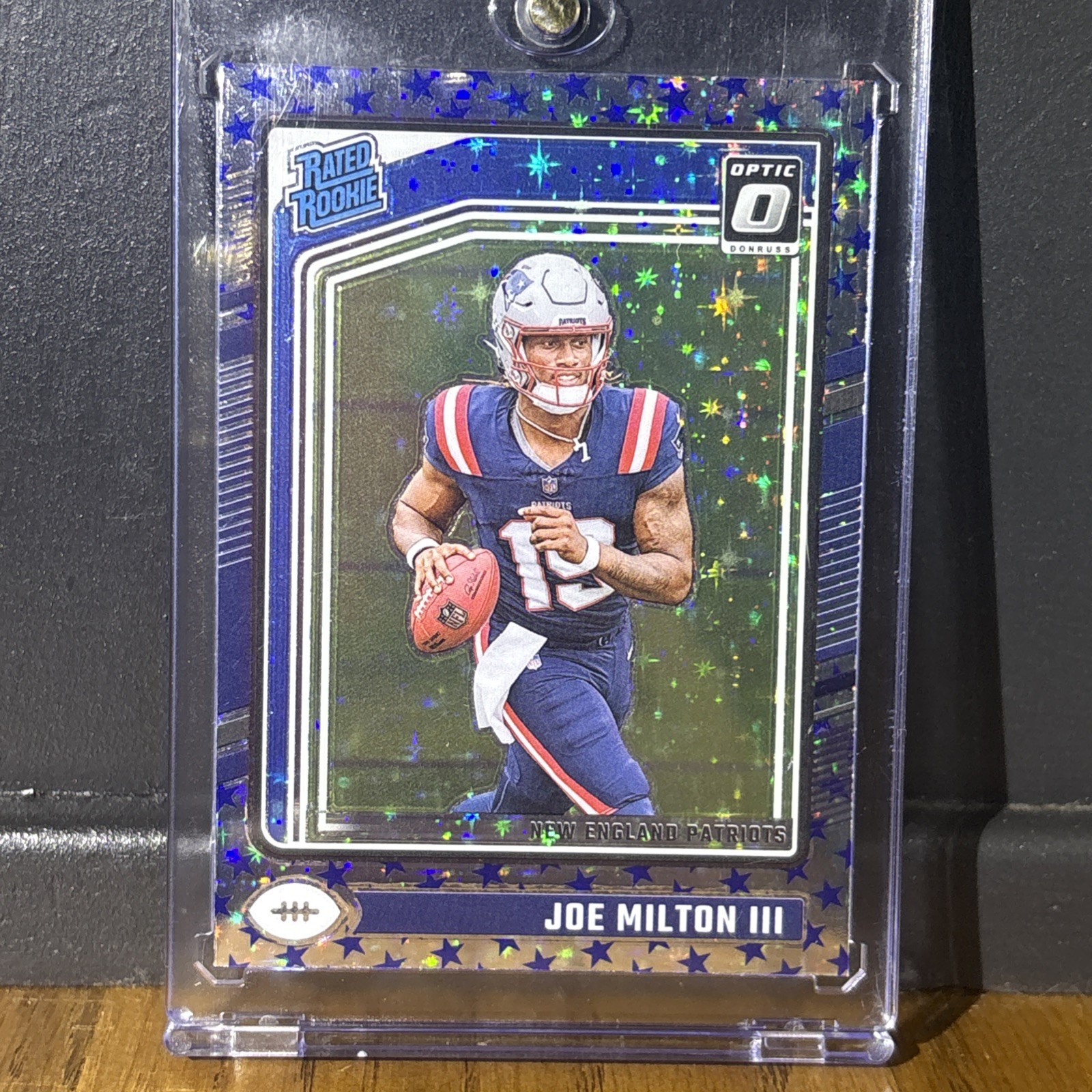 2024 Panini Donruss Optic Rated Rookie Joe Milton III Blue Stars #255