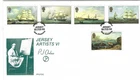 Jersey Comm/FDC - Jersey  Artists VI - 1985 (JES368)