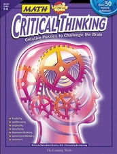 Critical Thinking Series: Math, Gr. 5-8 (The Learning Works) - paperback Wor...
