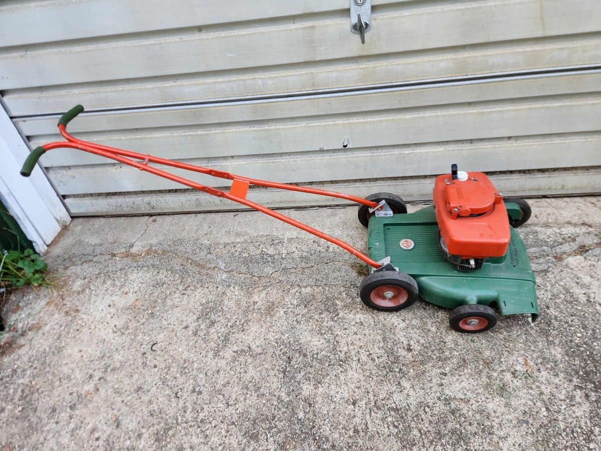 Vintage Lawn Boy Mower 90's Restoration Good Condition brick top
