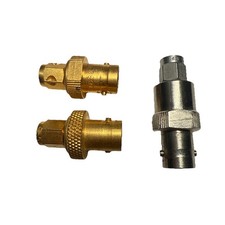 Lot of 3 male SMA female BNC RF Coaxial Adapters, 2x Pomona 94375-5058 1 Generic