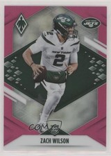 2021 Panini Phoenix Rookie Pink 180/199 Zach Wilson #102 7iu