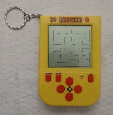Pac-Man Classic Arcade Game Hand-Held Console Keychain