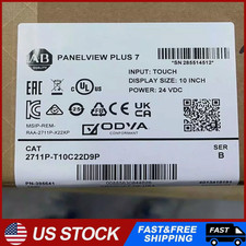 New AB 2711P-T10C22D9P SER B PanelView Plus 7...