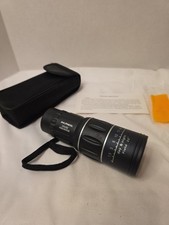 16X52 High Powered Monocular Telescope for Adults w/Upgraded 52mm New Open Box