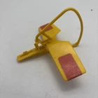Vtg  GI Joe Adventure Team Original Yellow Rear Tail Wing For Helicopter Part