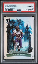 2025 Panini Donruss Downtown! Derrick Henry #3 Insert PSA 10 Ravens NFL