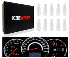10x T5 Super White Dashboards LED Replacement Light Bulbs 8mm Instrument Lamp C3