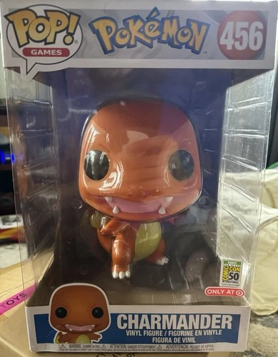 Funko Pop! Games Pokémon Charmander #456 SDCC Target Exclusive Vinyl Figure