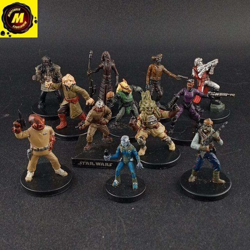 Cantina Personalities, Aliens, NPCs (x12) - #168917 - Star Wars Miniatures