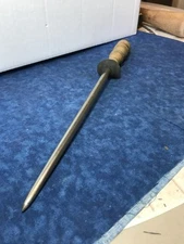 Vintage R. H. Forschner    Sharpening Honing Steel Rod 15" Long