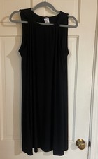 MSK Womens Dress Black Size Medium Sleeveless Little Black Dress Casual Fun