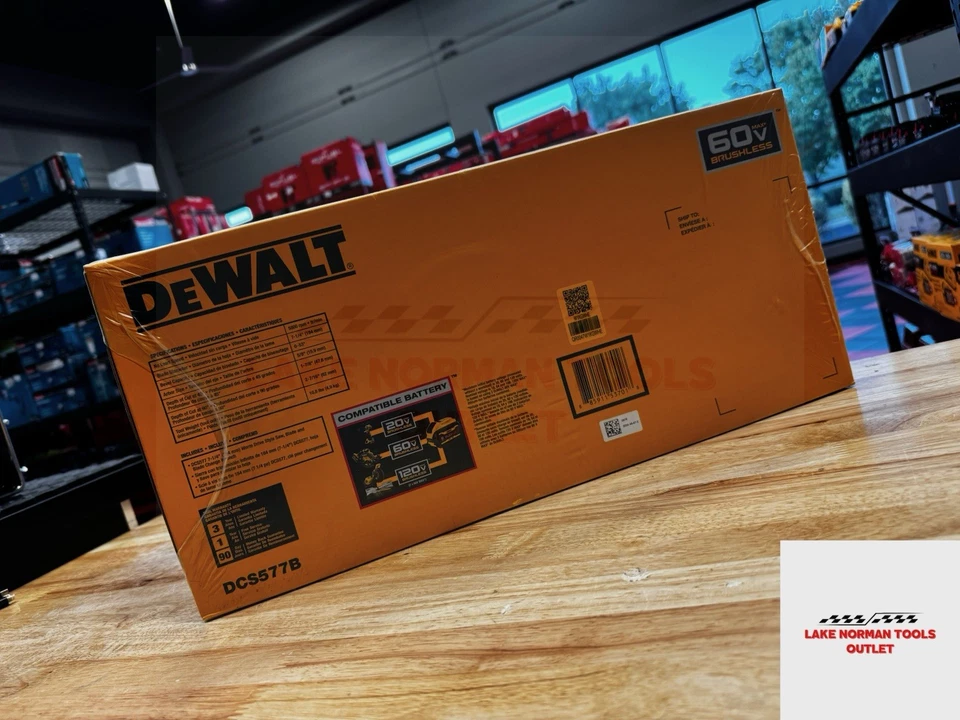 DEWALT DCS577B 60V MAX FLEXVOLT 7-1/4" Worm Drive Style Circular Saw (Tool Only) - Image 3 of 4