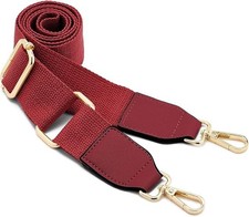 Wide Shoulder Purse Strap Replacement Adjustable Belt Canvas Bag Crossbody Ha...