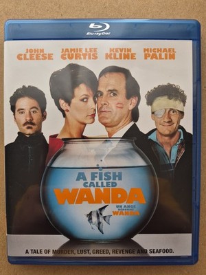 A Fish Called Wanda Blu-ray John Cleese Jamie Lee Curtis Kevin Kline OOP