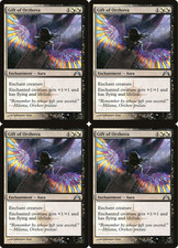 MTG 2013 GIFT OF ORZHOVA - ENCHANTMENT AURA - NM MAGIC CARD x4 copies UNCOMMON