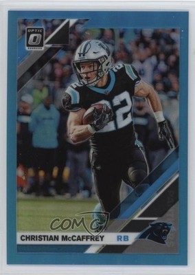 2019 Panini Donruss Optic Aqua Prizm 200/299 Christian McCaffrey #17 1o9i