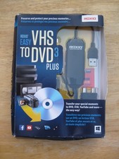 Roxio Easy VHS to DVD 3 Plus Brand New Sealed Transfer VHS to DVD
