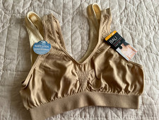 Two Small Size Bali Crop Top Comfort Revolution Bralettes Ivory  Beige New