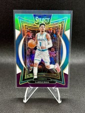 2024-25 SELECT LAMELO BALL CONCOURSE LEVEL GREEN WHITE PURPLE PRIZM #31 HORNETS