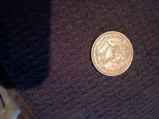 1962 Mexico One Peso Silver AU Coin 10% silver