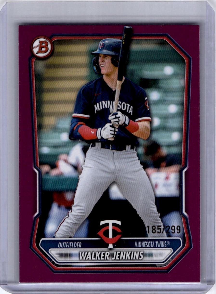 2026 Bowman #BP-98 Walker Jenkins Prospects Fuchsia #/299