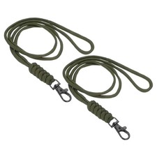 44cm Long Neck Lanyards, 2 Pcs Neck Lanyard, Dark Green