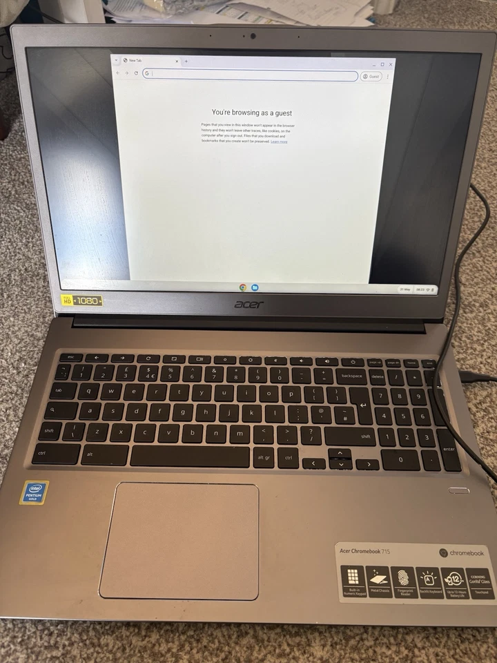 Acer Chromebook 715 full HD 1080 - Image 3 of 4