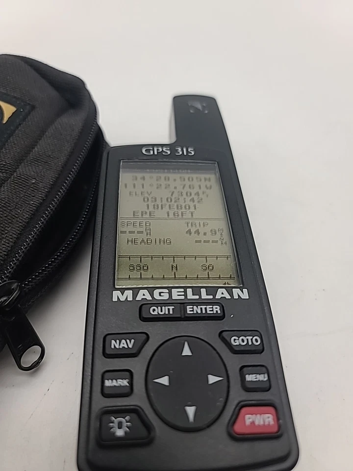MAGELLAN GPS 315 Waterproof Portable GPS Fishing Hunting Hiking Camping-Vintage - Image 2 of 4