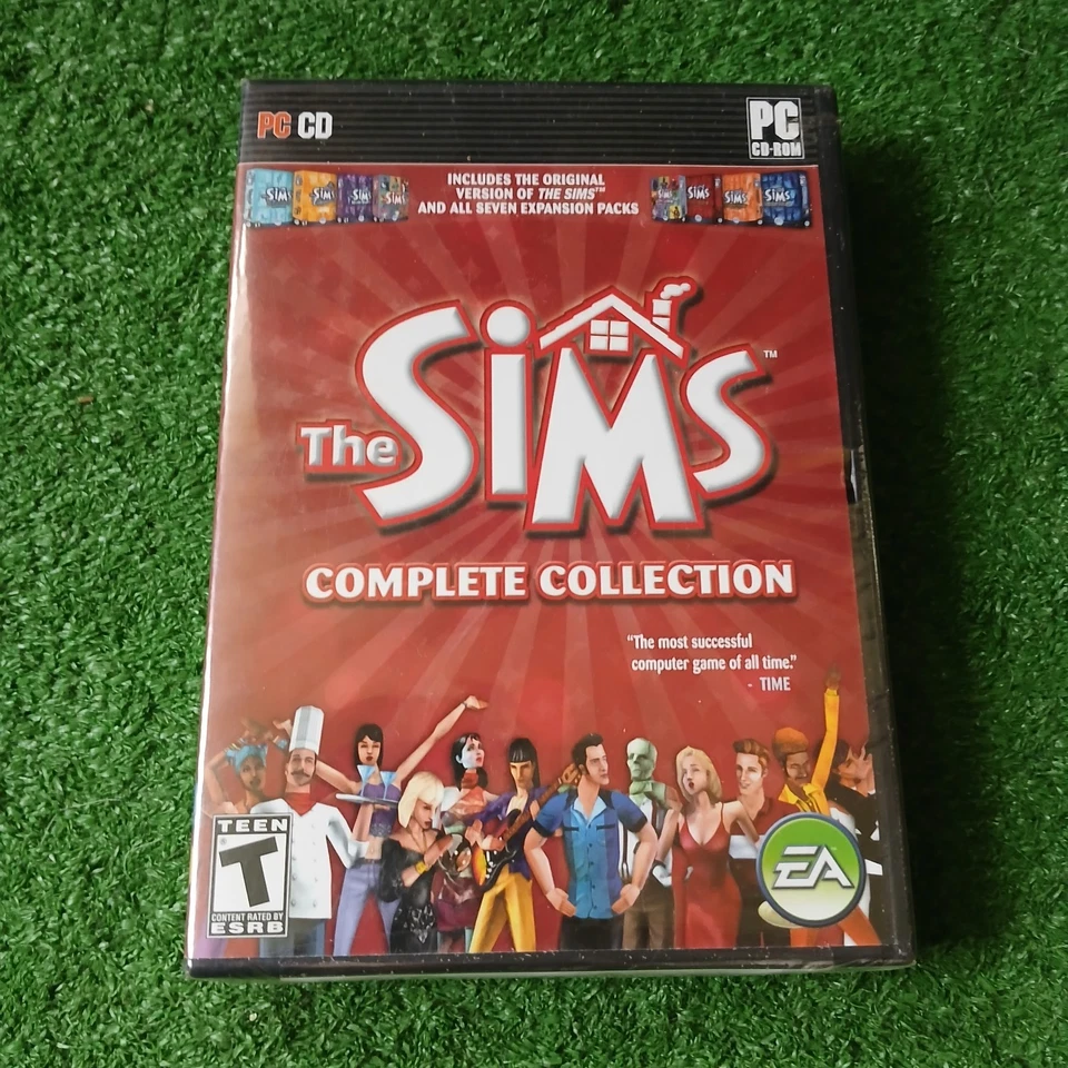 THE SIMS COMPLETE COLLECTION MAC DVD APPLE 2006 FACTORY SEALED EA SPORTS - Image 2 of 4